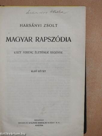 Magyar rapszódia I-IV.