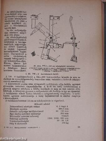 Mezőgazdasági munkagépek 1. (töredék)