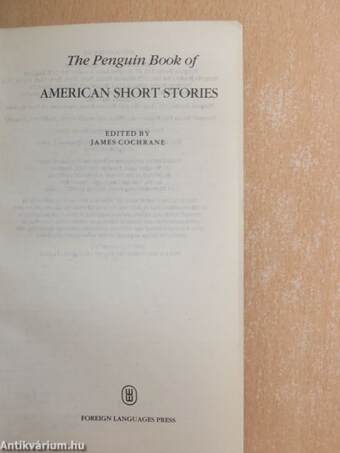 The Penguin Book of American Short Stories