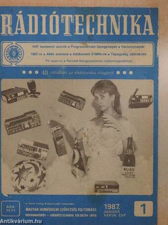 Rádiótechnika 1987. (nem teljes évfolyam)