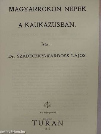 Magyarrokon népek a Kaukázusban