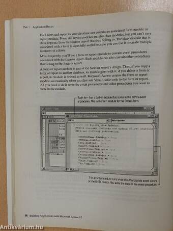 Building Applications with Microsoft Access 97