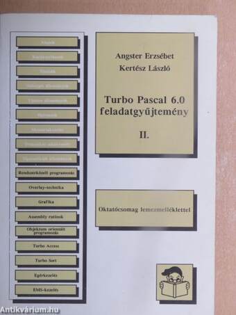 Turbo Pascal 6.0 feladatgyűjtemény II.