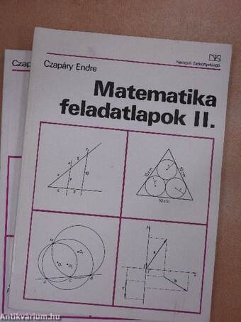 Matematika feladatlapok I-II.