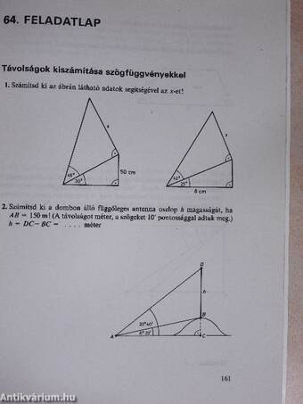 Matematika feladatlapok I-II.