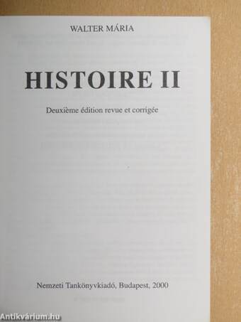 Histoire II.