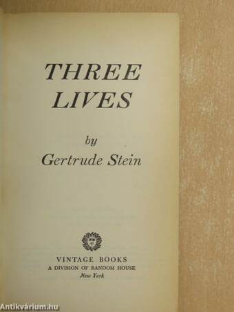 Three Lives