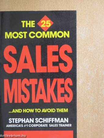 The 25 Most Common Sales Mistakes