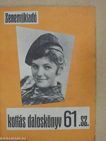 Kottás daloskönyv 61.