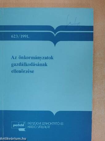 Az önkormányzatok gazdálkodásának ellenőrzése