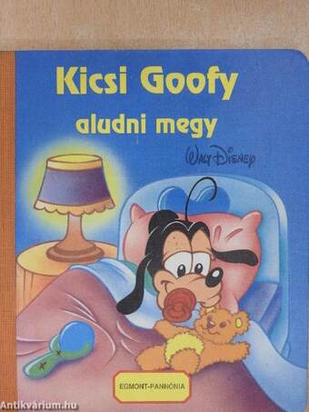 Kicsi Goofy aludni megy