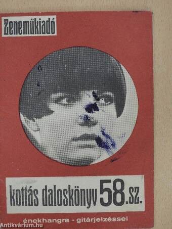 Kottás daloskönyv 58.