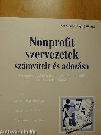 Nonprofit szervezetek számvitele és adózása