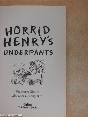 Horrid Henry's Underpants