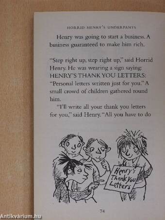 Horrid Henry's Underpants