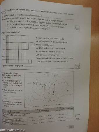 Történelem 6. - Témazáró feladatlapok