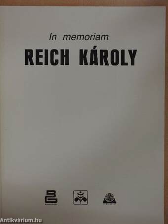 In memoriam Reich Károly