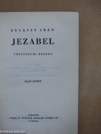 Jezabel I-II.