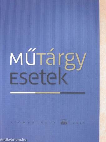 Műtárgyesetek