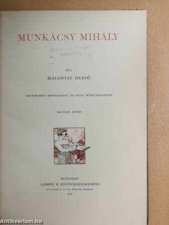 Munkácsy Mihály II. (töredék)