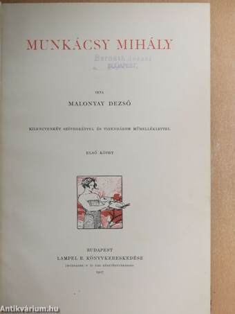 Munkácsy Mihály II. (töredék)