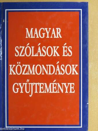 Magyar szólások és közmondások gyűjteménye