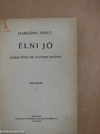 Élni jó I-IV.