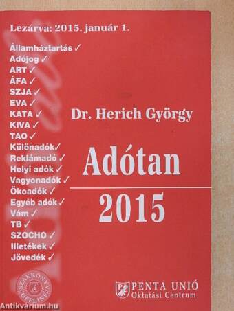 Adótan 2015