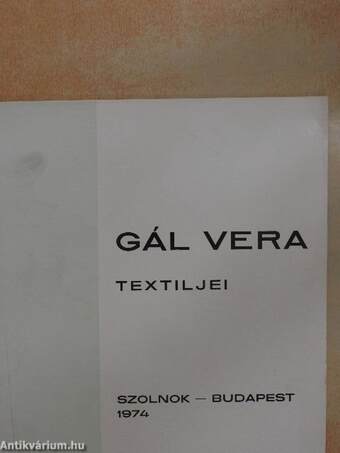 Gál Vera textiljei