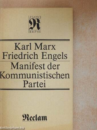 Manifest der Kommunistischen Partei