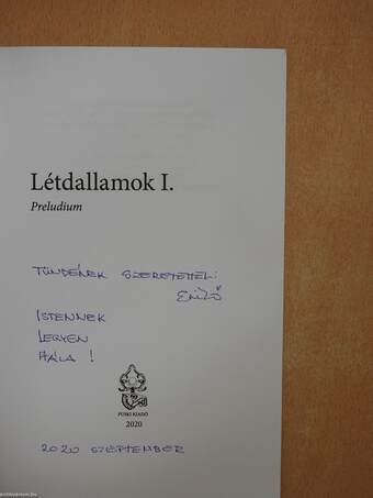 Létdallamok I-III. (dedikált példány)