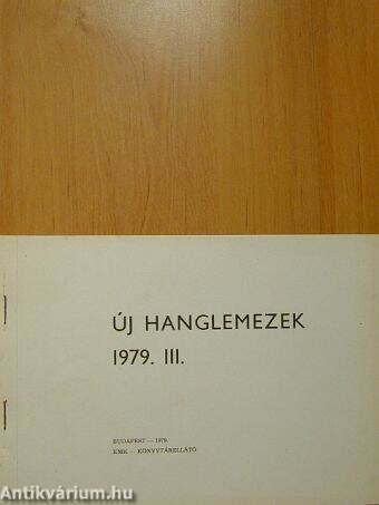 Új hanglemezek 1979. III.