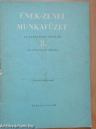 Ének-zenei munkafüzet 8.