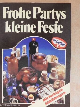 Frohe Partys kleine Feste