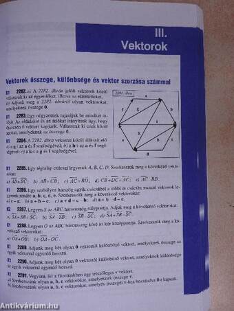 Matematika - Gyakorló és érettségire felkészítő feladatgyűjtemény III.