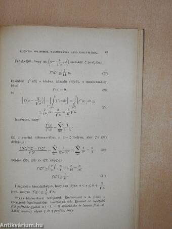 Matematikai és Fizikai Lapok 1939. január-június