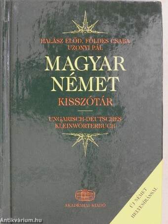 Magyar-német kisszótár