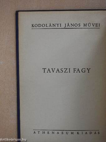 Tavaszi fagy