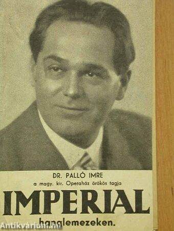 Dr. Palló Imre Imperial hanglemezeken