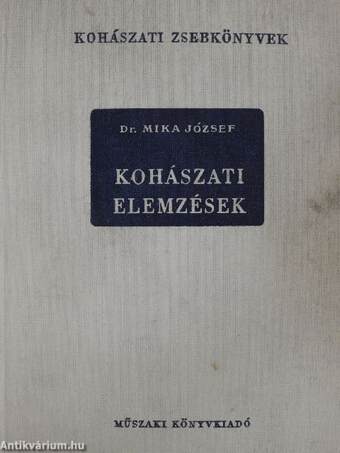 Kohászati elemzések