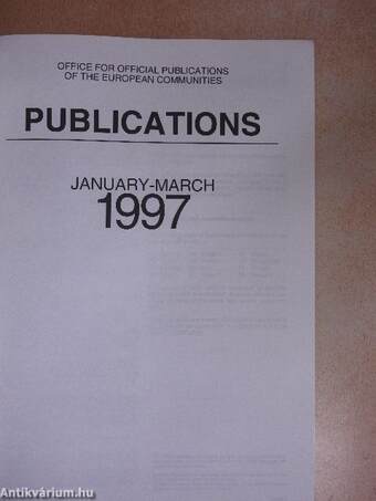 Publications January-March 1997