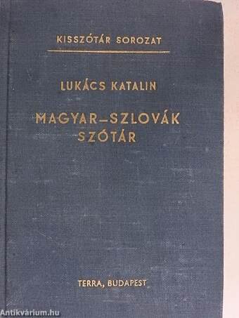 Magyar-szlovák szótár