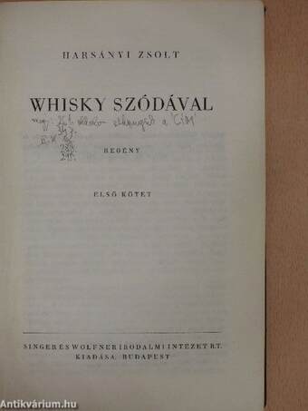 Whisky szódával I-II.