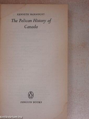 The Pelican History of Canada