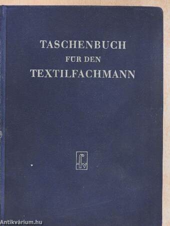 Taschenbuch für den Textilfachmann