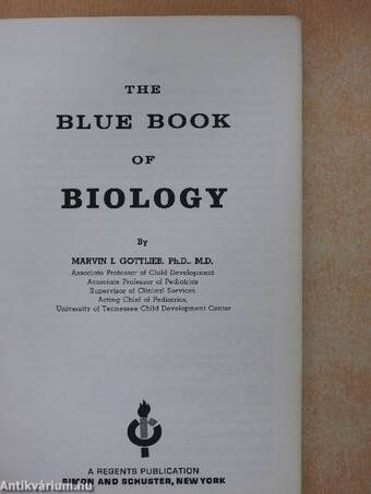 The Blue Book of Biology