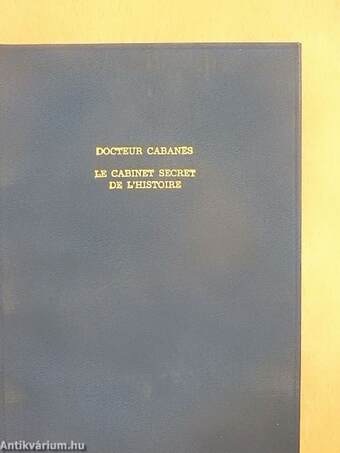 Le Cabinet Secret de l'Histoire