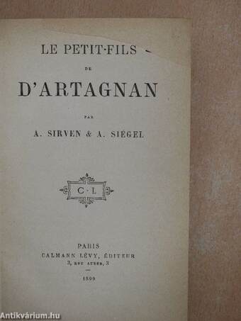 Le petit-fils de d'Artagnan