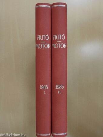 Autó-Motor 1985. (nem teljes évfolyam) I-II./1984. őszi különszám