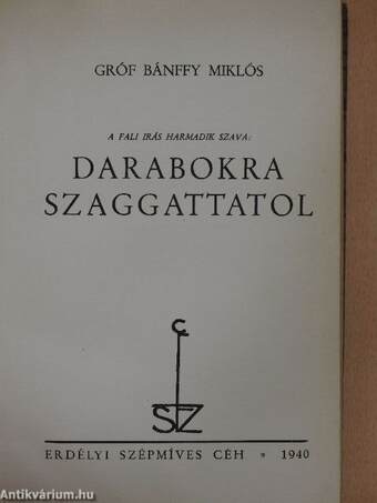 Darabokra szaggattatol